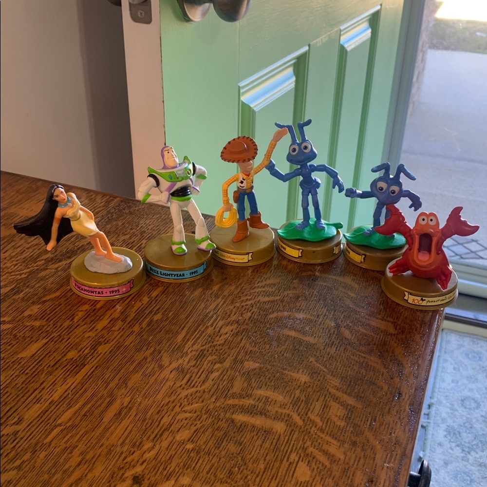Disney McDonald's "100 Years of Magic" Happy Meal Collection Figurines